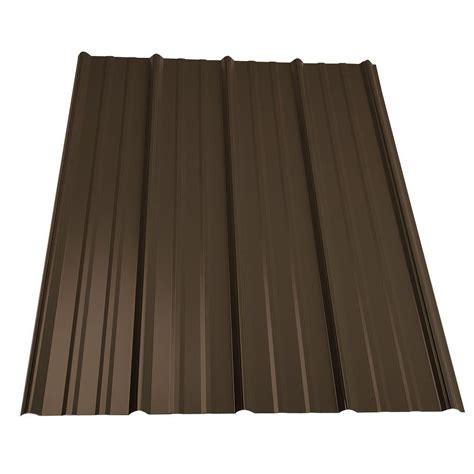 browns sheet metal|brown metal roofing home depot.